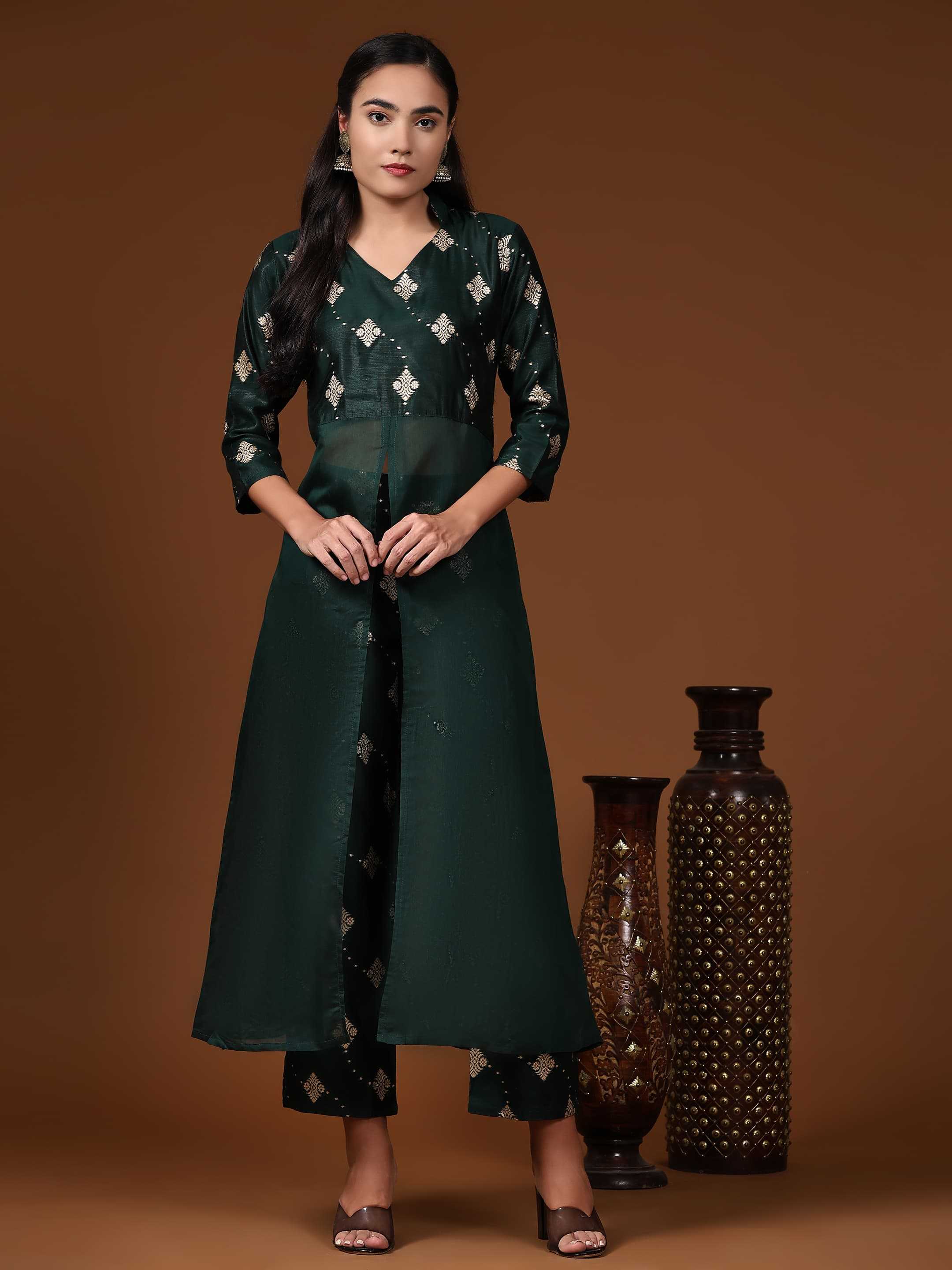 YNF CHANDERI SOFT AYC SPECIALLY KURTIS WHOLESALE LONG PARTY WEAR KURTIS WITH BOTTOM KURTIS MANUFACTURER